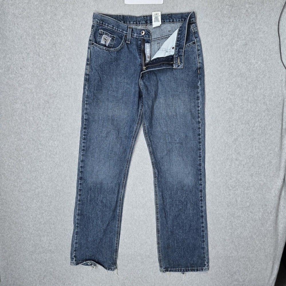 Cinch Men Jeans 31X32 Blue Denim Silver Label 001 Rigid 31" Inseam